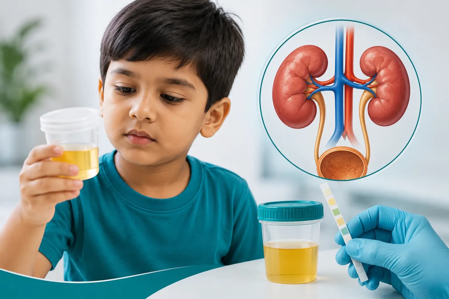 শিশুর প্রস্রাবে প্রোটিন (Proteinuria): কারণ, পরীক্ষা ও চিকিৎসা