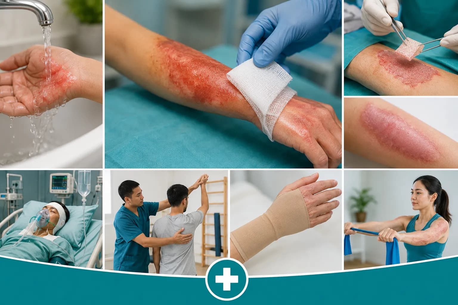 পোড়া ক্ষত (Burn Injury): চিকিৎসা, স্কিন গ্রাফট ও পুনর্বাসন
