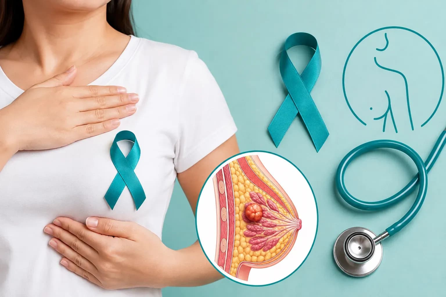 স্তন ক্যানসার (Breast Cancer): লক্ষণ, ঝুঁকি, পরীক্ষা, চিকিৎসা ও প্রতিরোধ