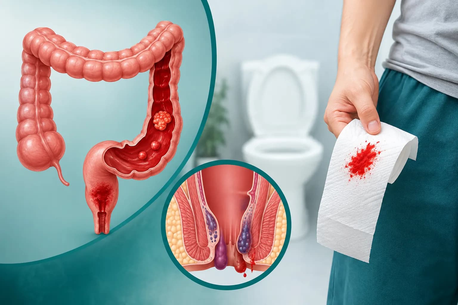রক্তমিশ্রিত পায়খানা (Blood in Stool): সম্ভাব্য কারণ, কখন Colorectal Surgeon-এর কাছে যাবেন এবং কী করবেন?