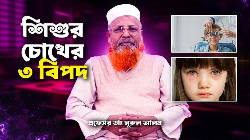 শিশুর চোখের সমস্যা: মোবাইল, চোখের পাওয়ার, চশমা ও অ্যালার্জি সম্পর্কে যা জানা জরুরি