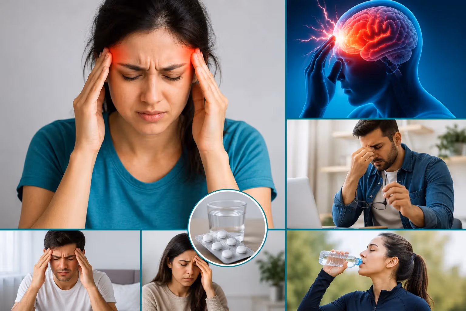 মাথাব্যথা (Headache): কারণ, লক্ষণ, চিকিৎসা ও কখন চিকিৎসকের কাছে যাবেন
