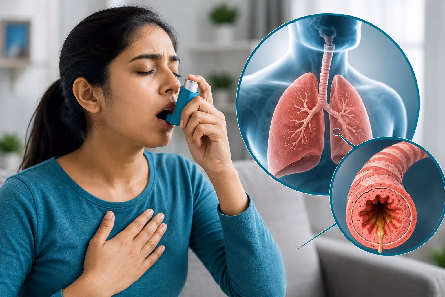 হাঁপানি (Asthma): কারণ, লক্ষণ, চিকিৎসা ও নিয়ন্ত্রণের উপায়
