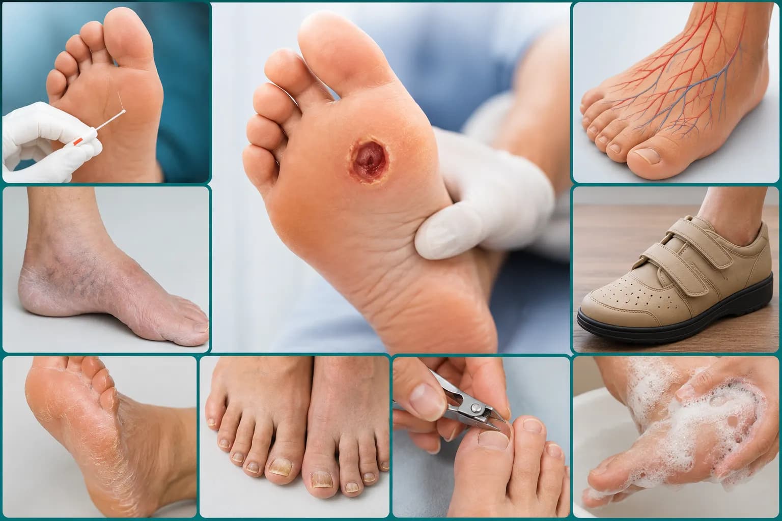 ডায়াবেটিসে পায়ের যত্ন (Diabetic Foot): প্রতিরোধ, লক্ষণ, চিকিৎসা ও জটিলতা