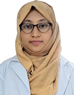 Dr. Ummay Salma, Oral & Dental Surgeon, Prosthodontist, Dental Implantologist, TMD Specialist, Smile Designer in Cumilla
