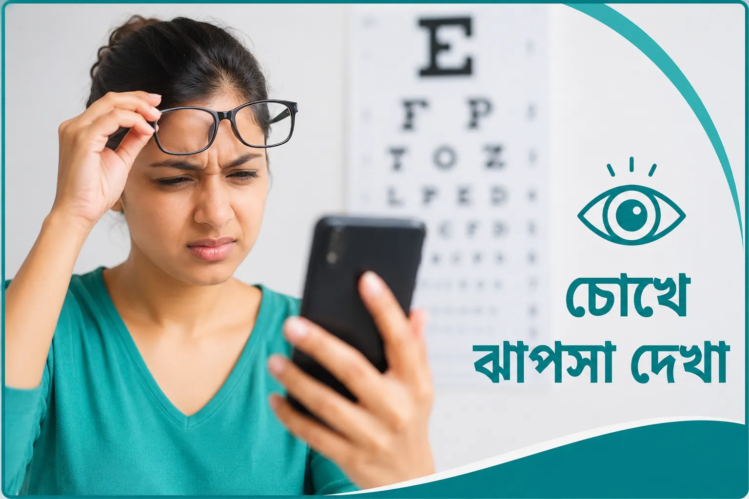 চোখে ঝাপসা দেখা: কারণ, লক্ষণ, চিকিৎসা ও কখন চিকিৎসকের কাছে যাবেন