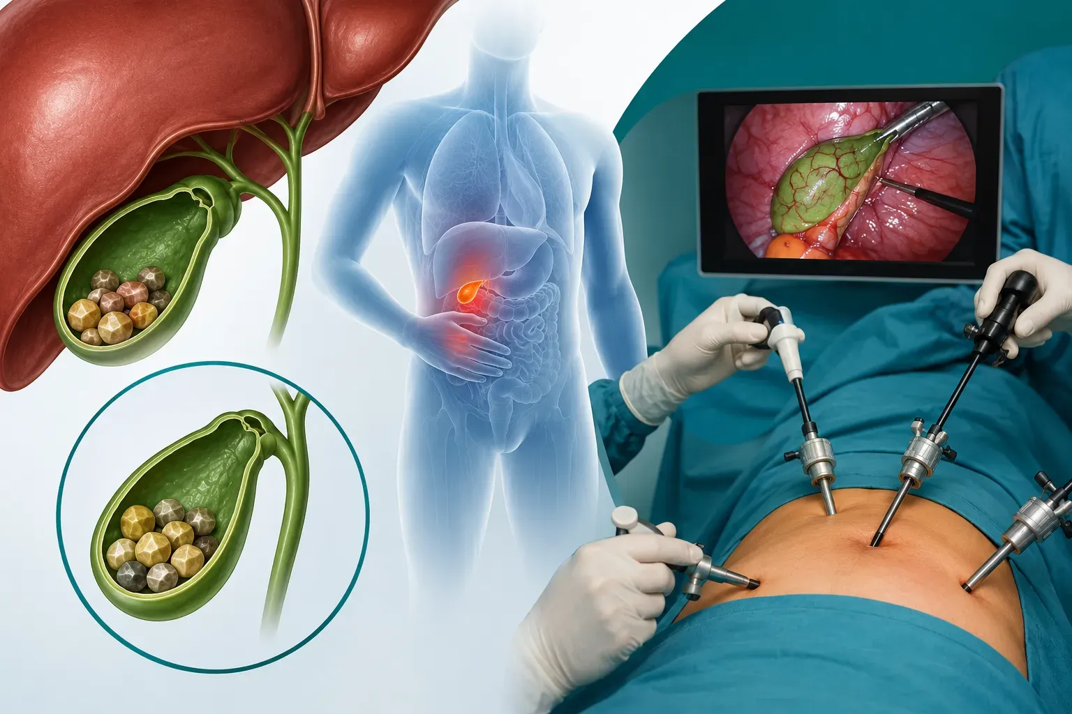 পিত্তথলির পাথর (Gallstones): কখন অপারেশন প্রয়োজন?