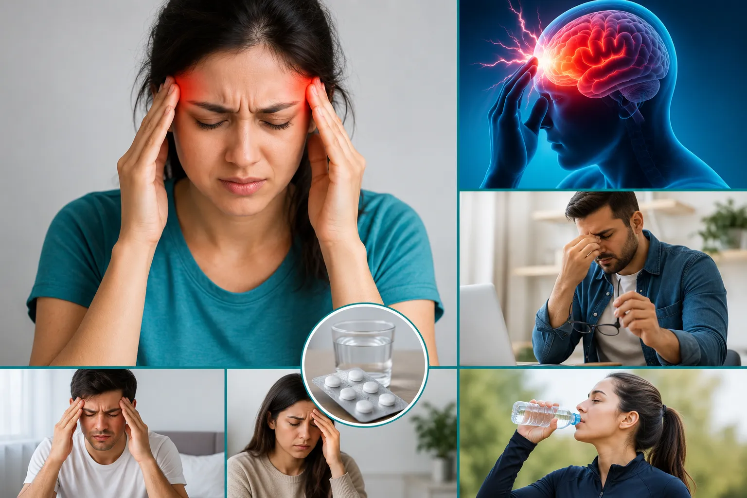 মাথাব্যথা (Headache): কারণ, লক্ষণ, চিকিৎসা ও কখন চিকিৎসকের কাছে যাবেন