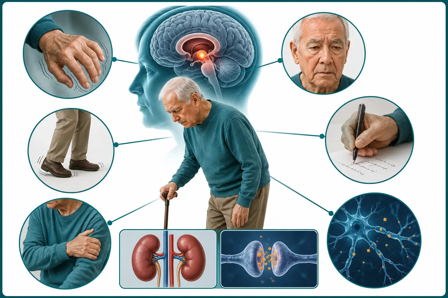 পারকিনসন রোগ (Parkinson's Disease): কারণ, লক্ষণ, চিকিৎসা ও দীর্ঘমেয়াদি ব্যবস্থাপনা