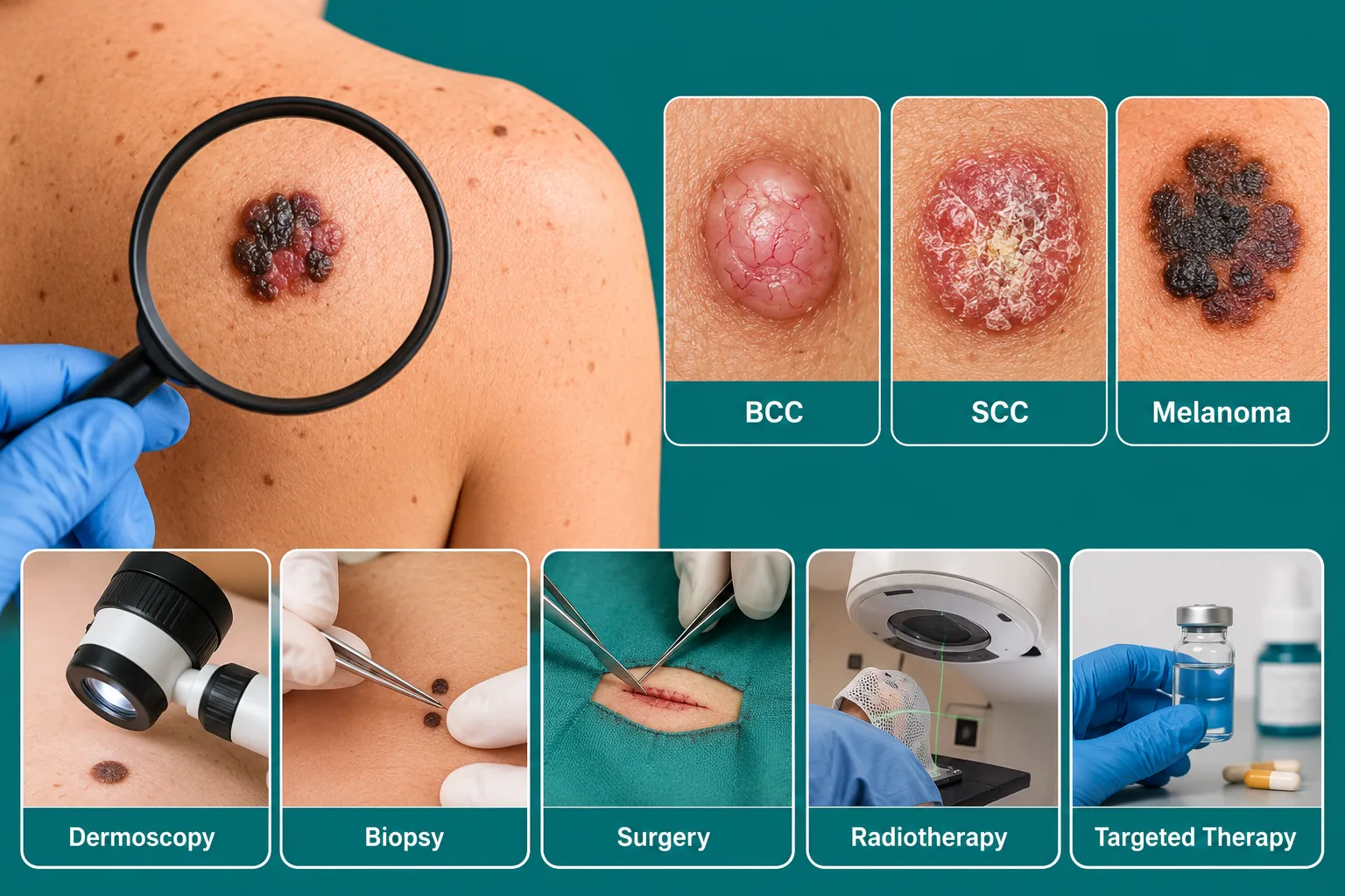 ত্বকের ক্যানসার (Skin Cancer): লক্ষণ, ঝুঁকি, রোগ নির্ণয়, চিকিৎসা ও প্রতিরোধ