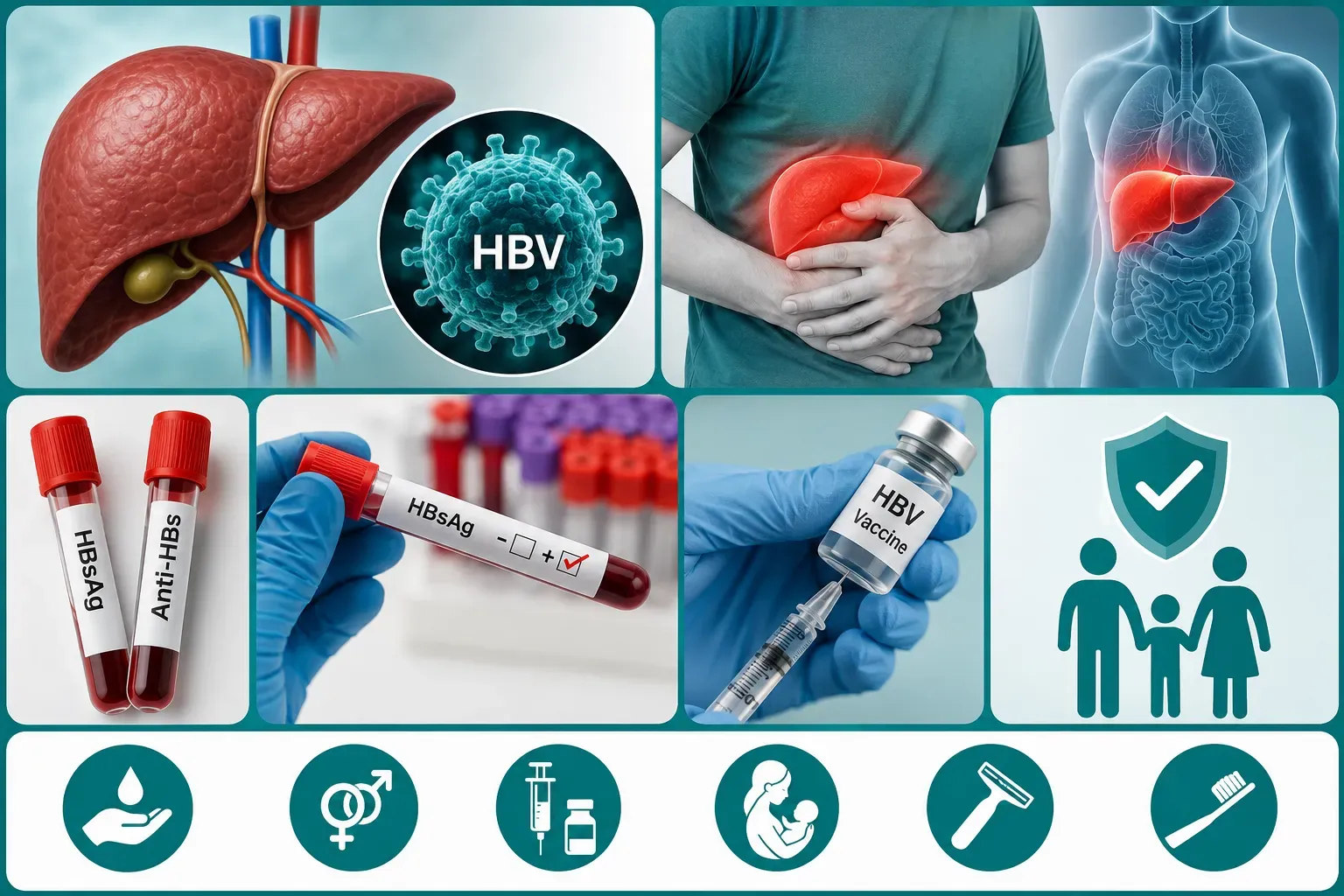 হেপাটাইটিস বি (Hepatitis B): কারণ, লক্ষণ, পরীক্ষা, চিকিৎসা ও প্রতিরোধ