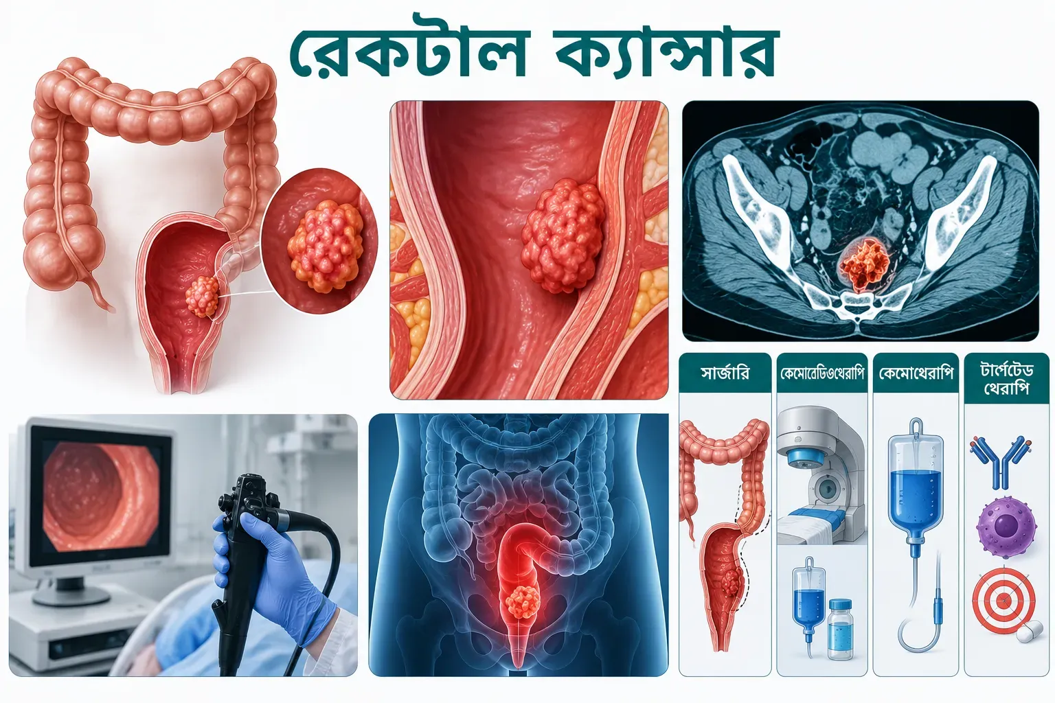 rectal-cancer-medical-infographic-panels