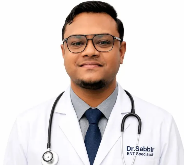 Dr. Sabbir Ahmed, Specialist of Ear, Nose, Throat Diseases (ENT) in Dhaka